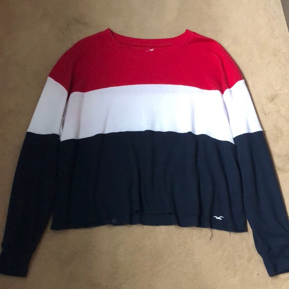 Hollister Tops - hollister stripped long sleeve